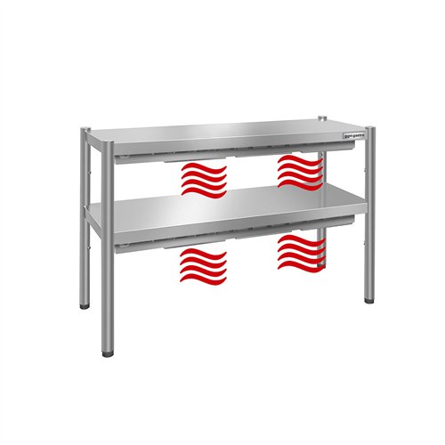 Thermal bridge PREMIUM - 1200x370mm - with 2 shelves - height: 725mm