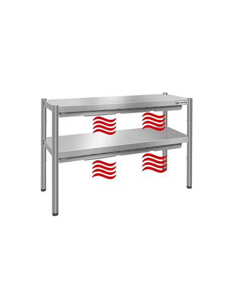 Thermal bridge PREMIUM - 1200x370mm - with 2 shelves - height: 725mm