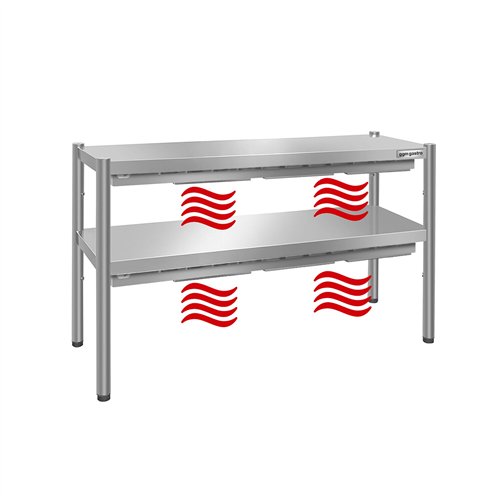Thermal bridge PREMIUM - 1400x370mm - with 2 shelves - height: 725mm