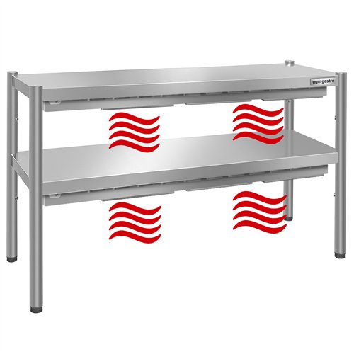 Thermal bridge PREMIUM - 1400x370mm - with 2 shelves - height: 725mm