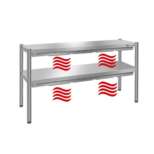 Thermal bridge PREMIUM- 1600x370mm - with 2 shelves - height: 725mm