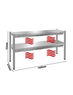 Thermal bridge PREMIUM- 1600x370mm - with 2 shelves - height: 725mm 2