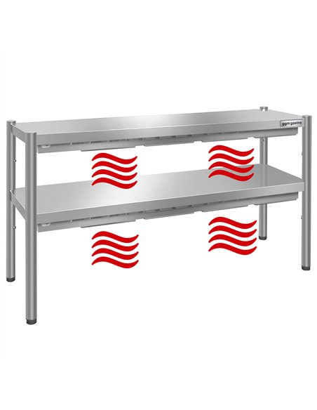 Thermal bridge PREMIUM- 1600x370mm - with 2 shelves - height: 725mm
