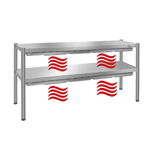 Thermal bridge PREMIUM - 1800x370mm - with 2 shelves - height: 725mm