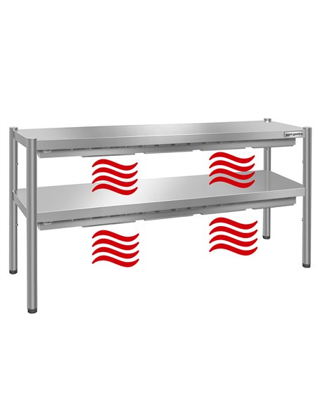 Thermal bridge PREMIUM - 1800x370mm - with 2 shelves - height: 725mm