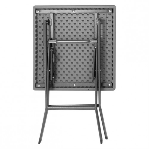 Bolero Square Folding HDPE Table Wood...