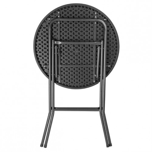 Bolero Folding HDPE Bar Table Wood...