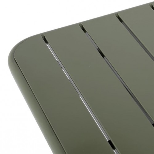 Bolero Amalfi Square Slatted Steel...