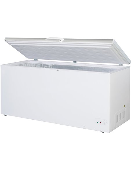 Commercial Chest freezer Stainless Steel lid 650 litres | Stalwart DA-BD650