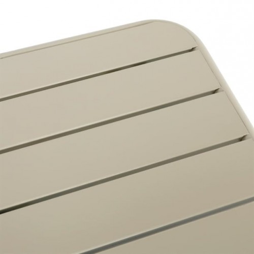 Bolero Amalfi Square Slatted Steel...