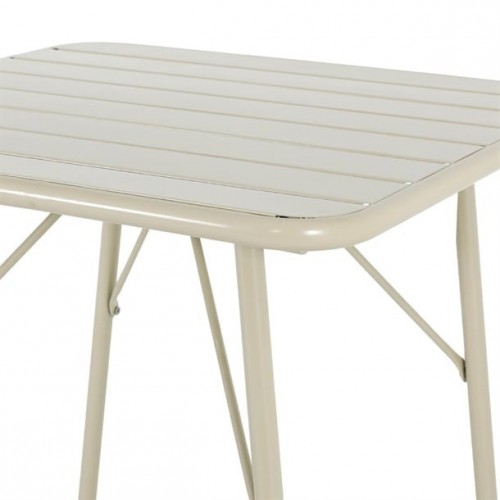 Bolero Amalfi Square Slatted Steel...