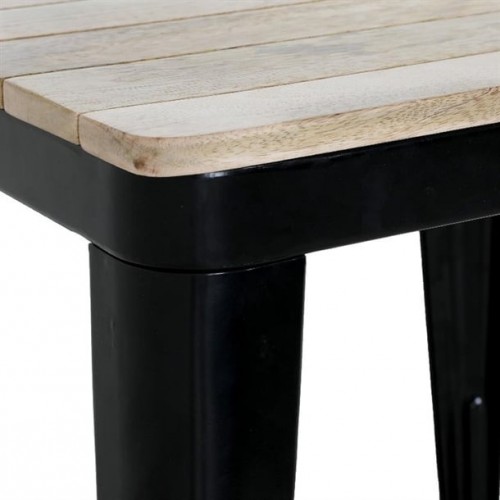 Bolero Bistro Dining Table Slatted...