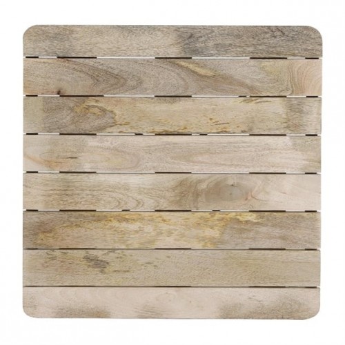 Bolero Bistro Dining Table Slatted...