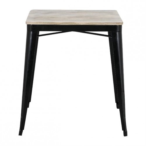 Bolero Bistro Dining Table Slatted...