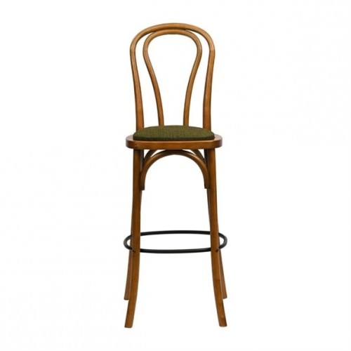 Hoop Back Bar Chair in Weathered Oak...