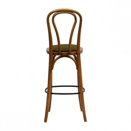 Hoop Back Bar Chair in Weathered Oak...