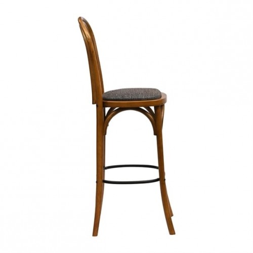 Hoop Back Bar Chair in Weathered Oak...