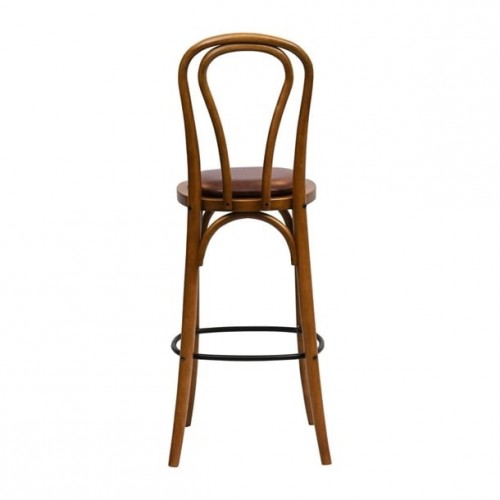 Hoop Back Bar Chair in Weathered Oak...