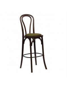 Hoop Back Bar Chair in Dark...