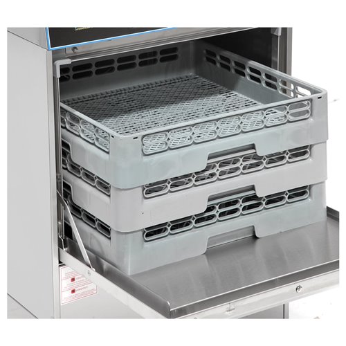 Commercial Dishwasher 540 plates/hour 500mm basket Drain pump Detergent pump Rinse aid pump 13A | DA-EMP500