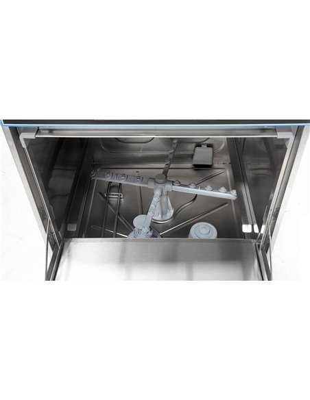 Commercial Dishwasher 540 plates/hour 500mm basket Drain pump Detergent pump Rinse aid pump 13A | DA-EMP500