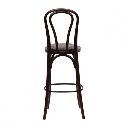 Hoop Back Bar Chair in Dark Walnut...