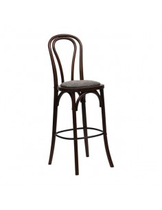 Hoop Back Bar Chair in Dark...