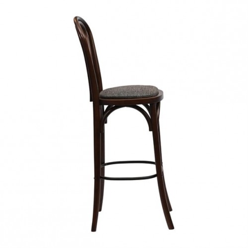 Hoop Back Bar Chair in Dark Walnut...