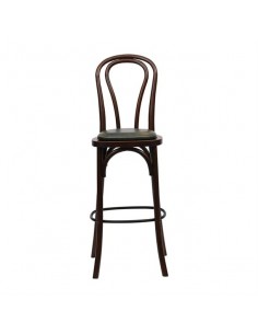 Hoop Back Bar Chair in Dark... 2