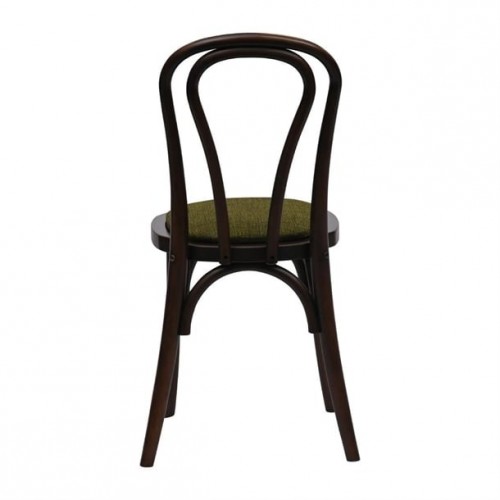 Hoop Back Dining Chair in Dark Walnut...
