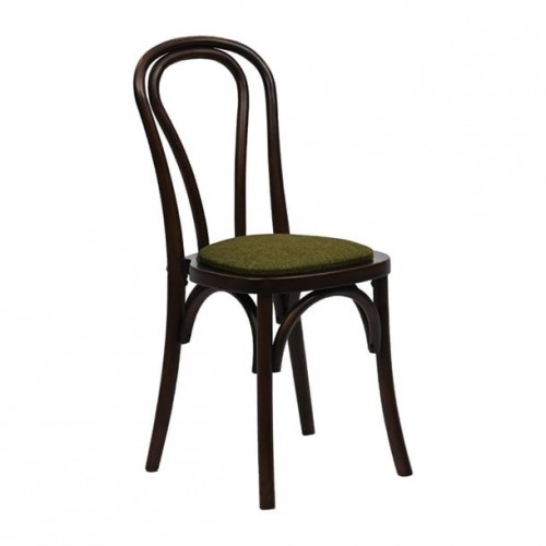 Hoop Back Dining Chair in Dark Walnut...