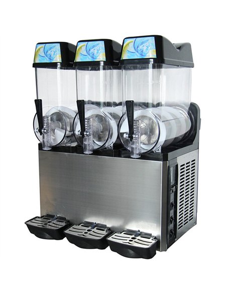 Commercial Slush Machine 3 x 12 litres 2-in-1 | Stalwart DA-XRJ12LX3
