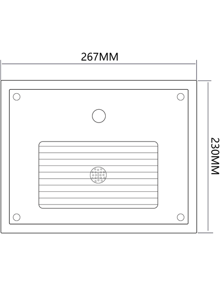 Water Station Sink Stainless steel | Stalwart DA-8P03