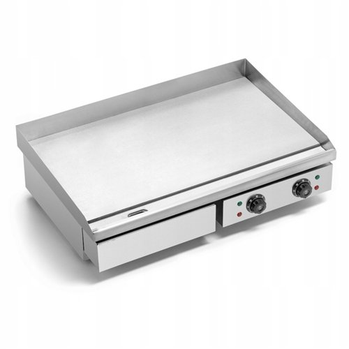 Commercial Griddle Smooth 730x470x240mm 4.4kW Electric | Stalwart DA-HEG820