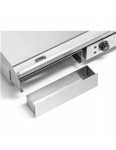 Commercial Griddle Smooth 730x470x240mm 4.4kW Electric | Stalwart DA-HEG820 2