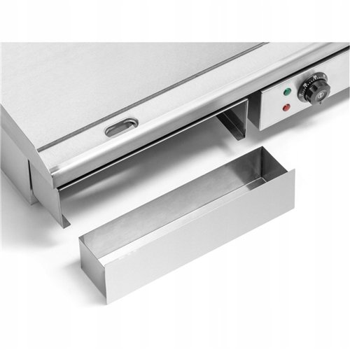 Commercial Griddle Smooth 730x470x240mm 4.4kW Electric | Stalwart DA-HEG820