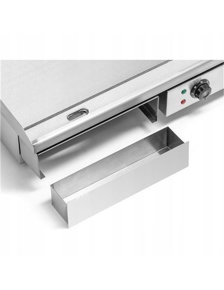 Commercial Griddle Smooth 730x470x240mm 4.4kW Electric | Stalwart DA-HEG820