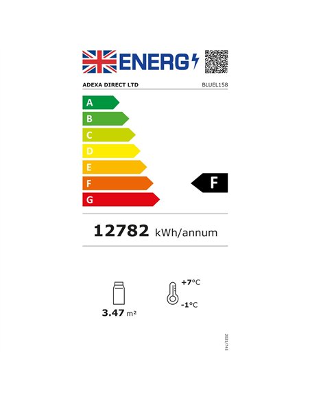 Wall Cabinet Multi Deck Refrigerator Night Curtain Stainless Steel 1940x700x2000mm | Stalwart DA-BLUEL158