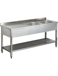 Professional 3-Tier Busing Trolley Cart 1020x500x960mm | Stalwart DA-JGM706