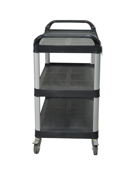Professional 3-Tier Utility Trolley Cart 1020x500x960mm | Stalwart DA-JGM716