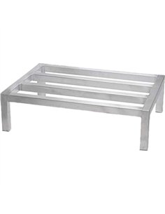 Commercial Aluminium Dunnage Rack 24&quotx14&quotx8&quot (610x356x203mm) | Stalwart DA-ALDN1424E