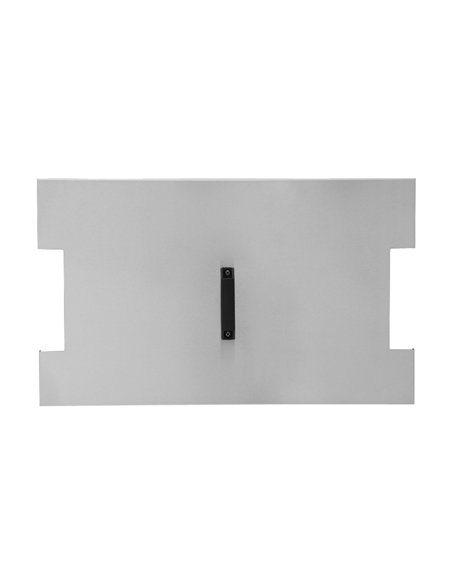 Black Cast Iron Table Base Square 450x450x720mm | Stalwart DA-A037B