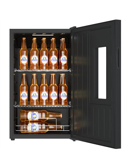 Black Cast Iron Table Base Tri-Leg 600x720mm | Stalwart DA-A050