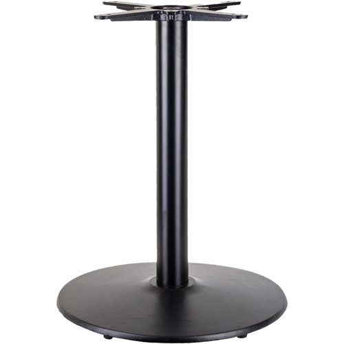 Black Cast Iron Table Base Round Ø550x720mm | Stalwart DA-A001C