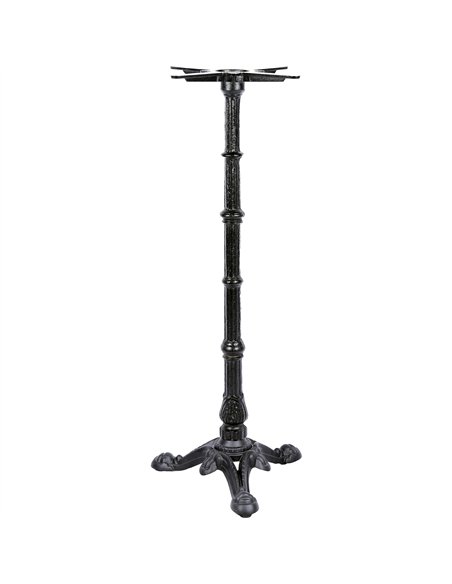 Black Cast Iron Table Base Tri-Leg 470x1080mm | Stalwart DA-A091