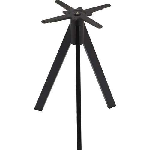 Black Cast Iron Table Base Tripod 600x720mm | Stalwart DA-A133