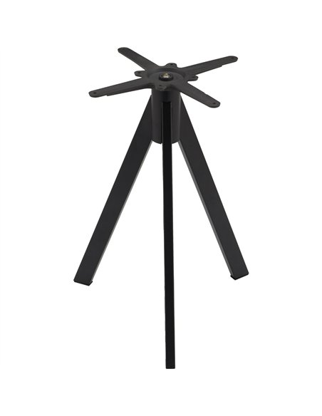 Black Cast Iron Table Base Tripod 600x720mm | Stalwart DA-A133