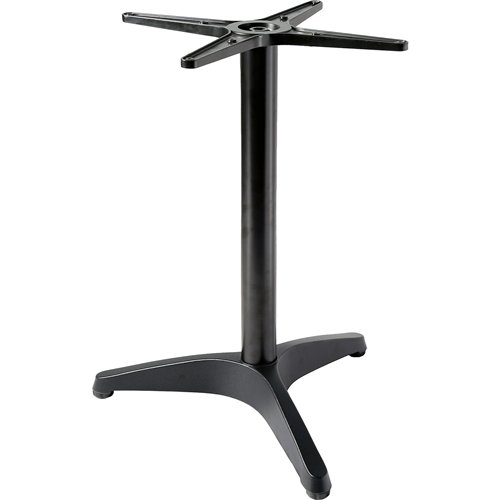 Black Cast Iron Table Base Tri-Leg 600x720mm | Stalwart DA-F005