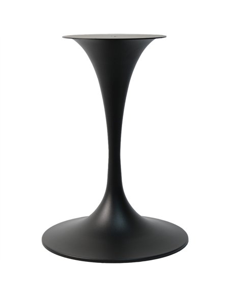 Black Cast Iron Table Base Round Ø510x720mm | Stalwart DA-F015A