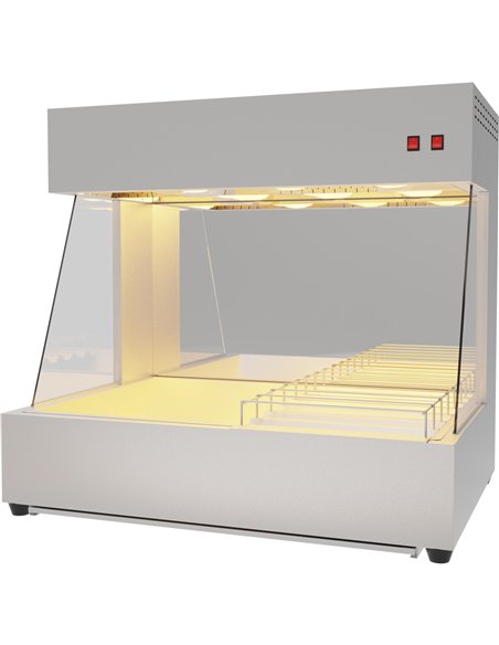 Commercial Electric Chip Scuttle &amp Warming Station Countertop 1000x700x931mm | Stalwart DA-CW1000